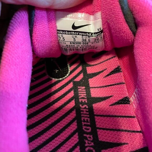 New Nike Air Zoom Structure +17 Running Shoes Black Pink Womens 7.5 US 38.5 EUR - Picture 7 of 7